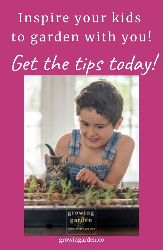 Tips for Gardening with kids